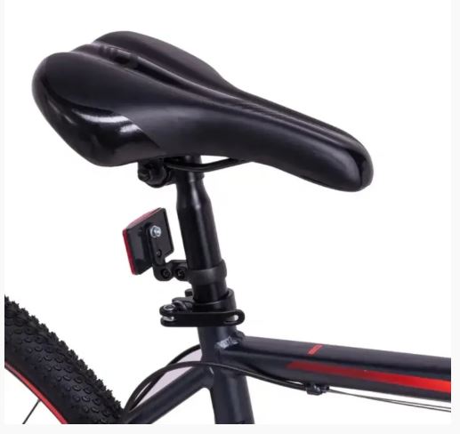 Велосипед Stels Navigator 700 MD 27.5\" F020 (серый/красный). - миниатюра 3