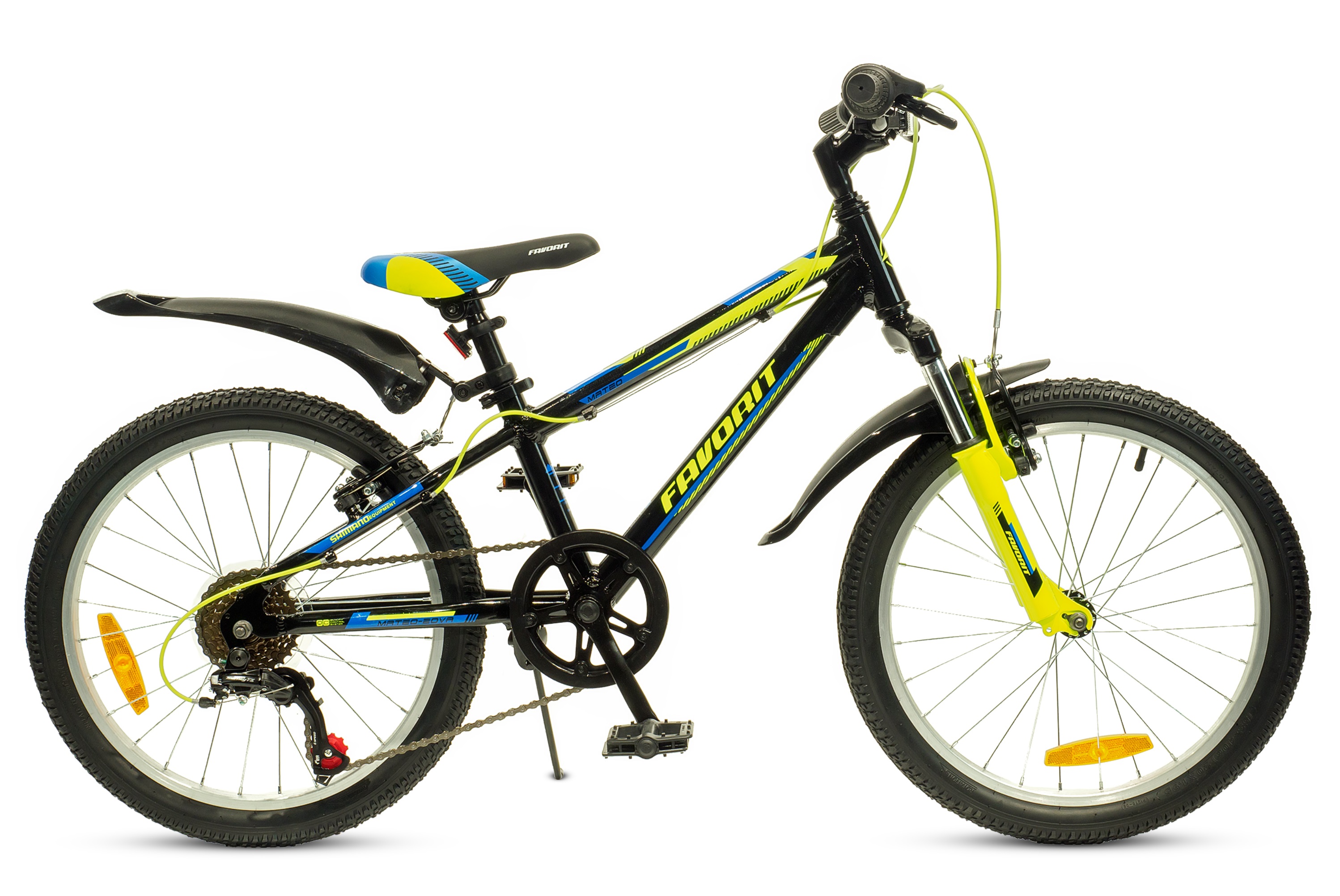 велосипед FAVORIT MATEO-20VA, MAT20V10BK-AL