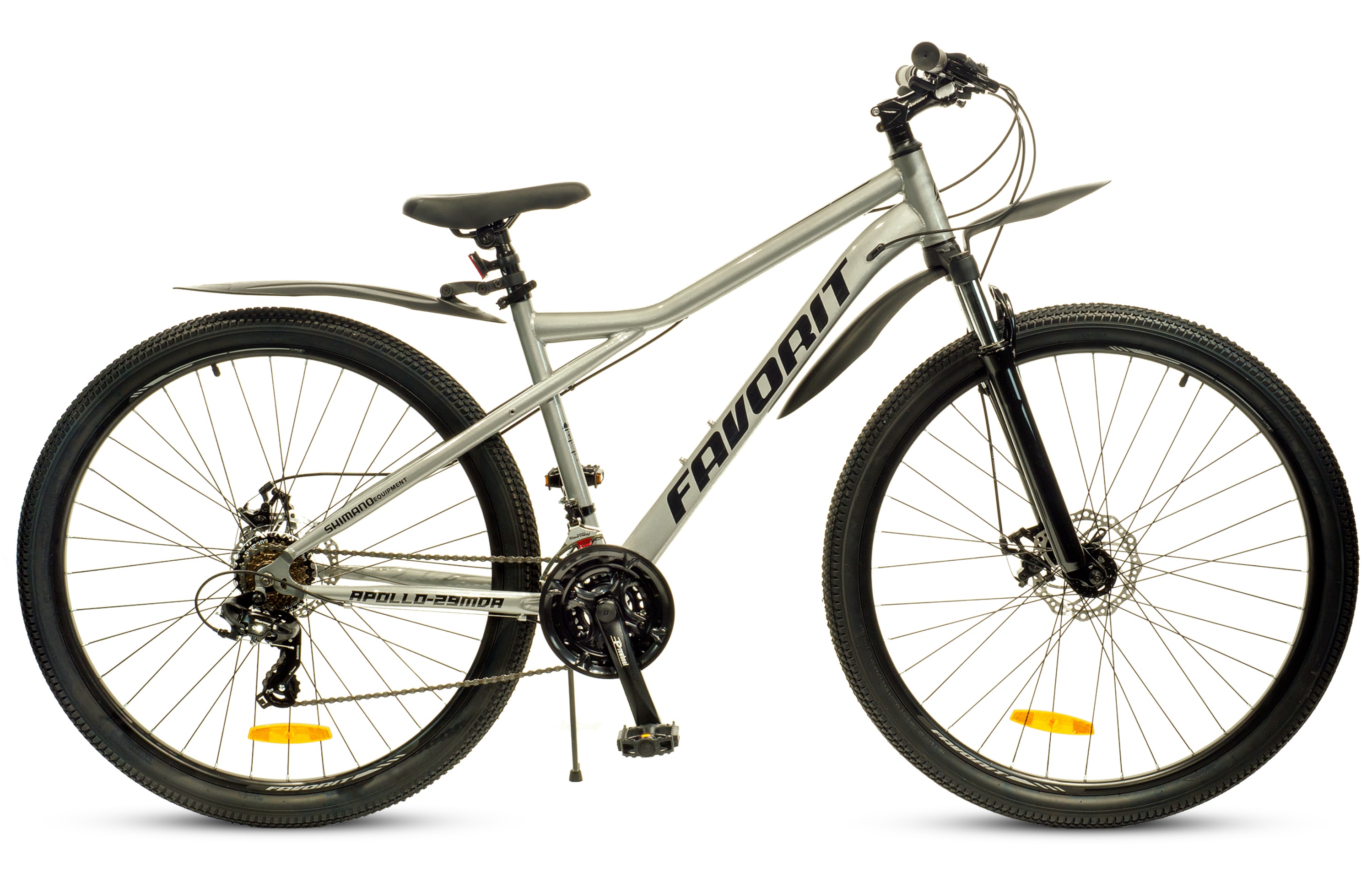 Велосипед FAVORIT APOLLO-29MDS, APL29MD17GR сталь