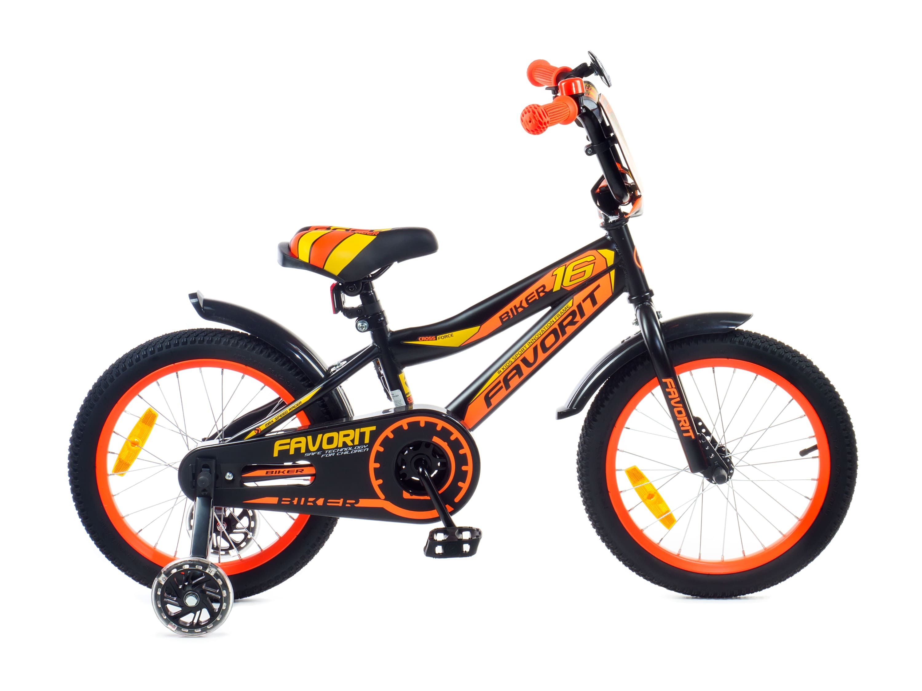 Велосипед FAVORIT BIKER, BIK-16OR сталь