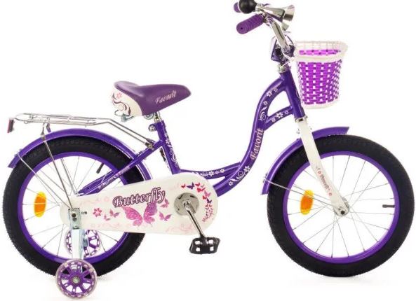 Велосипед Favorit Butterfly 14 фиолетовый