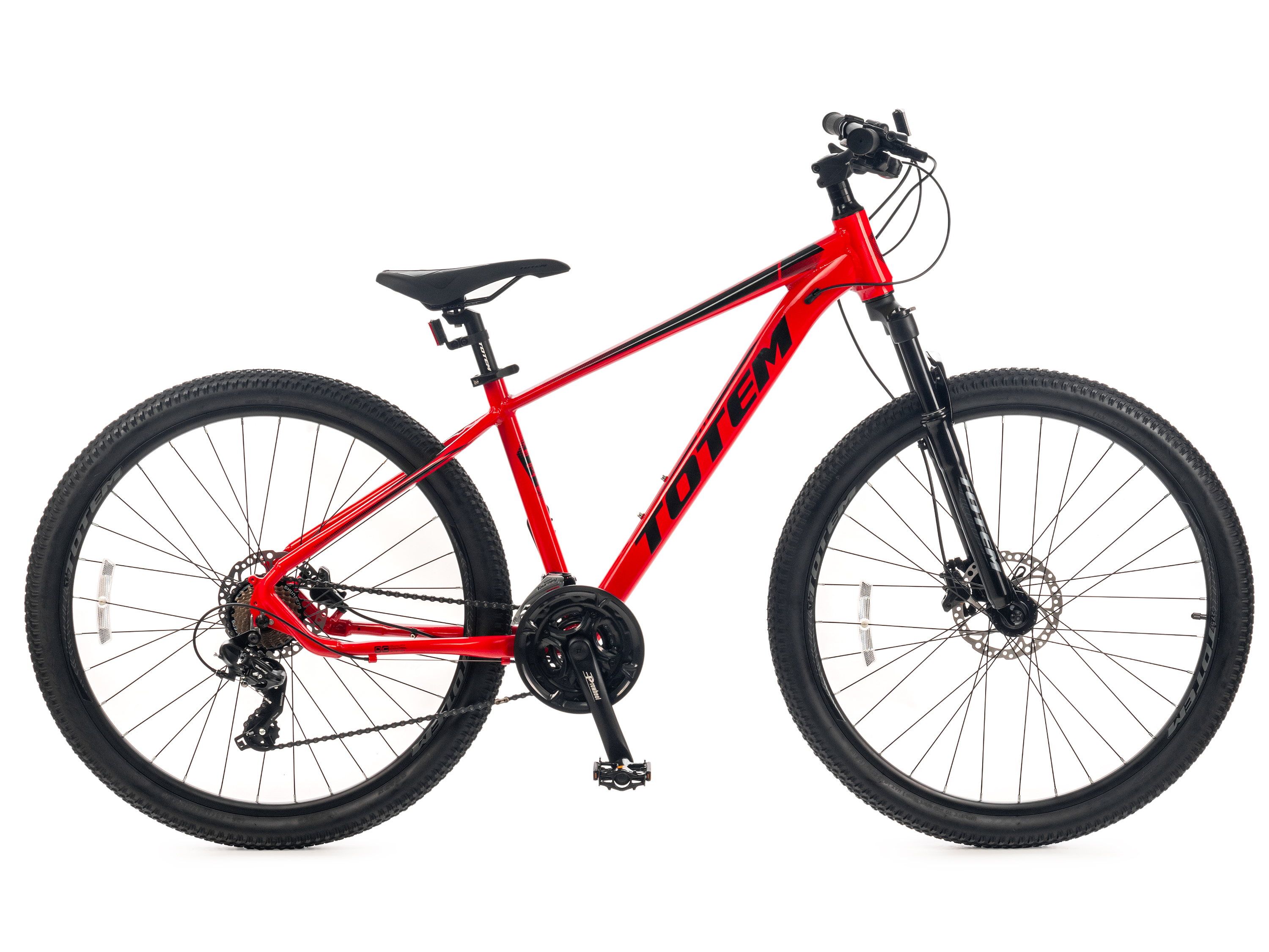 Велосипед TOTEM MASTER-27.5HDA, MAS27HD16RD-ALC алюм