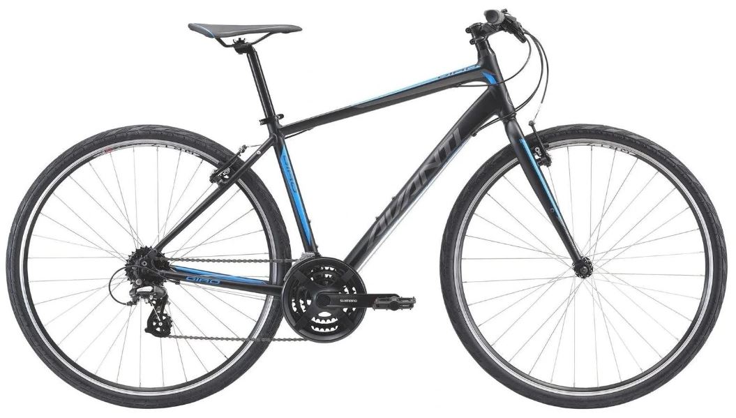 Велосипед Avanti 28" Giro F1 (Matte Black / Metallic Blue)