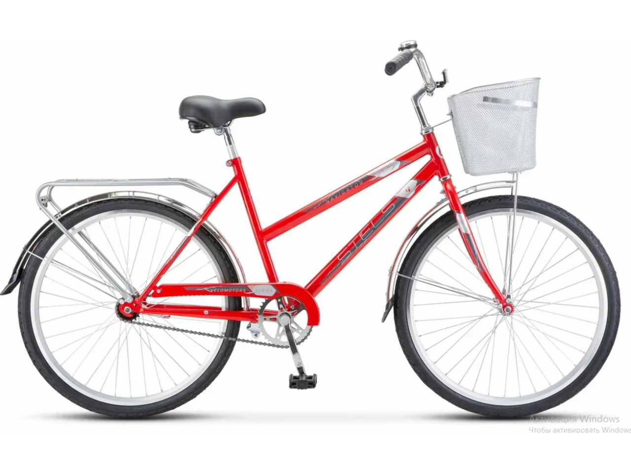 Велосипед Stels Navigator 205 C Lady Z010 (красный, 2023) сталь