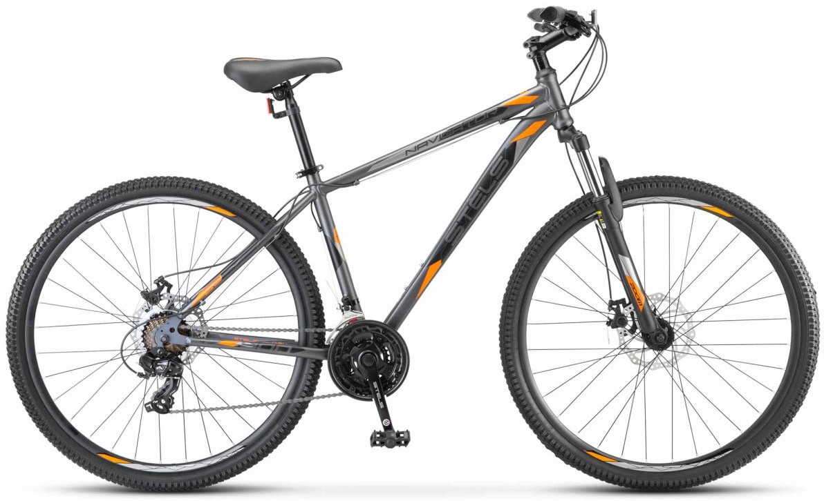 Велосипед Stels Navigator 900 MD 29 F020 (темно-серый/матовый) сталь
